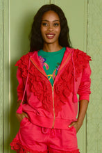 Load image into Gallery viewer, COOP by Trelise Cooper - As Hood As It Gets - BLACK/ WHITE/ RASPBERRY