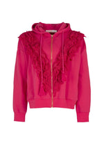 Load image into Gallery viewer, COOP by Trelise Cooper - As Hood As It Gets - BLACK/ WHITE/ RASPBERRY