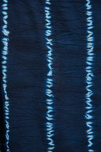 Load image into Gallery viewer, ADRIFT - Bonnie Short Umbrella Dress - SHIBORI ECHO BLUE