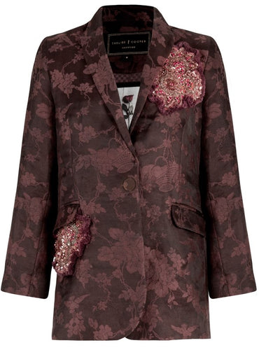 Trelise Cooper COUTURE - Back In Business Jacket - MAHOGANY