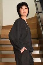Load image into Gallery viewer, COOPER by Trelise Cooper - Pick A Petal Blouse - BLACK