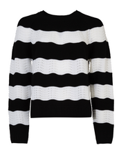 Load image into Gallery viewer, COOPER by Trelise Cooper - Get Over Knit Jumper - BLACK & WHITE