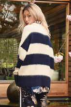 Load image into Gallery viewer, COOPER by Trelise Cooper - Ready For The Morning Jumper - BLACK STRIPE/ NAVY STRIPE