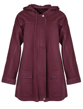 Load image into Gallery viewer, CURATE by Trelise Cooper - Denim Break Jacket - MERLOT