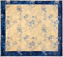 Load image into Gallery viewer, JOHNNY WAS - Laurel Canyon Cozy Blanket - OLIVIER (Midnight Blue)