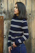 Load image into Gallery viewer, COOPER by Trelise Cooper - Sweater Than You Top - NAVY STRIPE