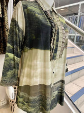 Load image into Gallery viewer, MEGAN SALMON - Derwent Austin Shirt - GREEN LANDSCAPE PHOTOGRAPH