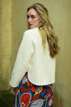 Load image into Gallery viewer, COOP by Trelise Cooper - Let's Go To The Crop jacket - RUST/ BLACK/ IVORY