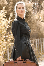 Load image into Gallery viewer, Trelise Cooper COUTURE - Roman Holiday Shirt - BLUE STRIPE/ WHITE/ BLACK