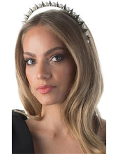 Load image into Gallery viewer, OLGA BERG - Coco Pearl and Spike Halo - SILVER