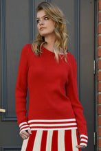 Load image into Gallery viewer, COOPER by Trelise Cooper - Ad Ribitum Jumper - NAVY/ RED/ MAGENTA/ FOREST