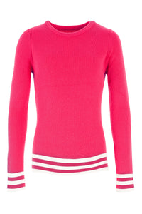 COOPER by Trelise Cooper - Ad Ribitum Jumper - NAVY/ RED/ MAGENTA/ FOREST
