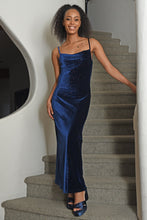 Load image into Gallery viewer, COOP by Trelise Cooper - Do The Night Thing Dress - MIDNIGHT BLUE
