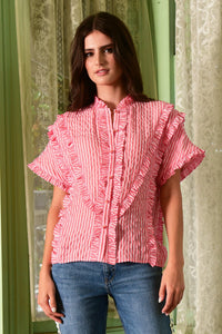 COOP - by Trelise Cooper - Frill Got It Top - PINK
