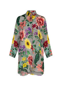 CURATE by Trelise Cooper - Something Borrowed Shirt - FLORAL STRIPE