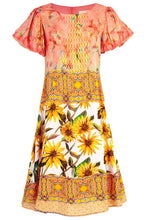 Load image into Gallery viewer, CURATE by Trelise Cooper - Puff And Ready Dress - PEACH DAISY