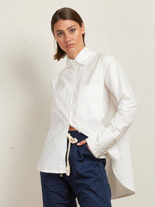 STATE OF EMBRACE - Long Pocket Shirt - IVORY