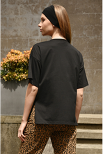 Load image into Gallery viewer, COOPER by Trelise Cooper - Left Hanging T-Shirt - BLACK