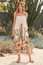 Load image into Gallery viewer, ADRIFT - Bec Sun Dress - SICILIANA CACTUS PRINT