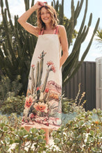 Load image into Gallery viewer, ADRIFT - Bec Sun Dress - SICILIANA CACTUS PRINT