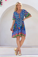 Load image into Gallery viewer, ADRIFT - Iris ShortDress - PARADISE PRINT