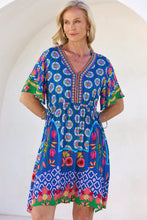 Load image into Gallery viewer, ADRIFT - Iris ShortDress - PARADISE PRINT