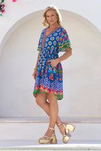 Load image into Gallery viewer, ADRIFT - Iris ShortDress - PARADISE PRINT