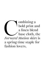 Load image into Gallery viewer, COOPER by Trelise Cooper - Forward Motion Skirt - RED/ NATURAL STRIPE