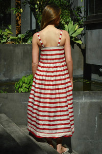 COOPER by Trelise Cooper - Ignite Your Dreams - RED/ NATURAL STRIPE