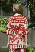 Load image into Gallery viewer, COOPER by Trelise Cooper - In The Know Top - RED/ NATURALS