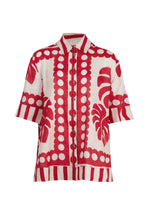 Load image into Gallery viewer, COOPER by Trelise Cooper - In The Know Top - RED/ NATURALS