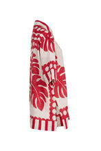 Load image into Gallery viewer, COOPER by Trelise Cooper - In The Know Top - RED/ NATURALS