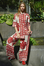 Load image into Gallery viewer, COOPER by Trelise Cooper - Seville Strolls Pant - RED/ NATURAL