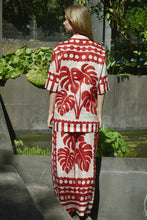 Load image into Gallery viewer, COOPER by Trelise Cooper - Seville Strolls Pant - RED/ NATURAL