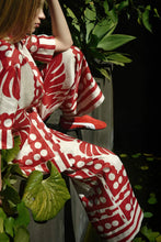 Load image into Gallery viewer, COOPER by Trelise Cooper - Seville Strolls Pant - RED/ NATURAL