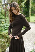 Load image into Gallery viewer, COOPER by Trelise Cooper - Bare Your Shoulder Top - CHOCOLATE or BLACK