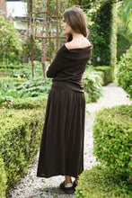 Load image into Gallery viewer, COOPER by Trelise Cooper - Basque To Basics Skirt - CHOCOLATE