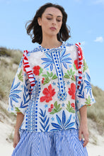 Load image into Gallery viewer, COOPER by Trelise Cooper - Modern Edge Top - BLUE MULTI