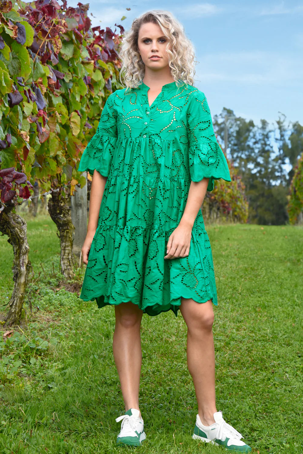 CURATE by Trelise Cooper - All To-Gather Now Dress - GREEN