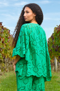 CURATE by Trelise Cooper - Border Control Top - GREEN