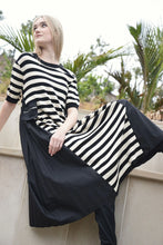 Load image into Gallery viewer, CURATE by Trelise Cooper - Cozy Couture Dress - BLACK/ STRIPE