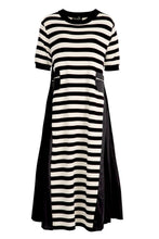 Load image into Gallery viewer, CURATE by Trelise Cooper - Cozy Couture Dress - BLACK/ STRIPE