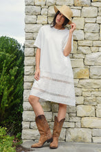 Load image into Gallery viewer, CURATE by Trelise Cooper - Straight Laced Dress - WHITE