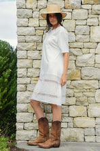 Load image into Gallery viewer, CURATE by Trelise Cooper - Straight Laced Dress - WHITE
