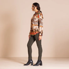 Load image into Gallery viewer, MEGAN SALMON Marco Polo Liberty Shirt - MARCO POLO PRINT