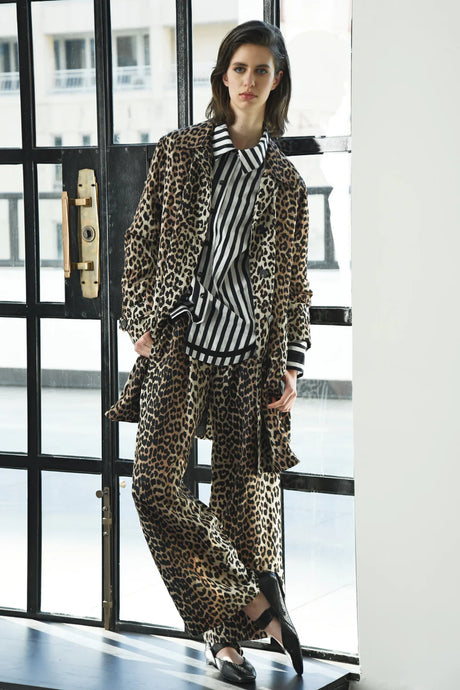 Trelise Cooper COUTURE - Walk Right Up Trouser - LEOPARD