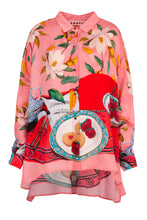 Load image into Gallery viewer, COOPER by Trelise Cooper - Button Me Up Shirt - PINK TABLE (JAM DROPS)