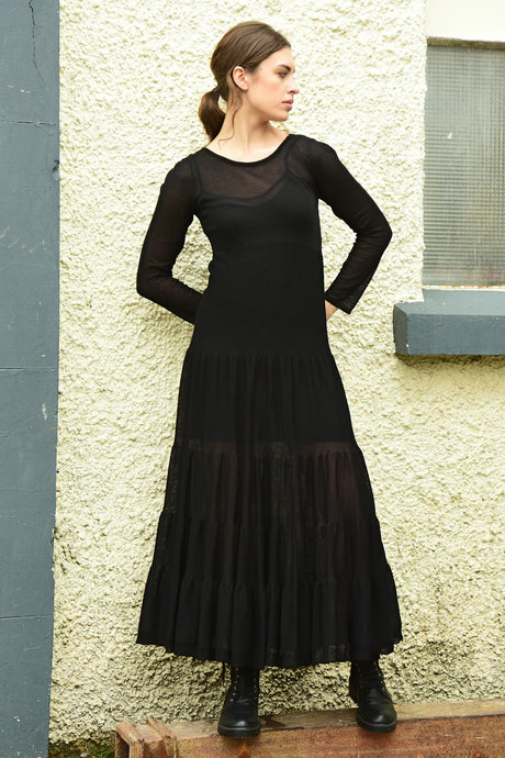 COOP by Trelise Cooper - You're So Fine Dress - BLACK/ NAVY