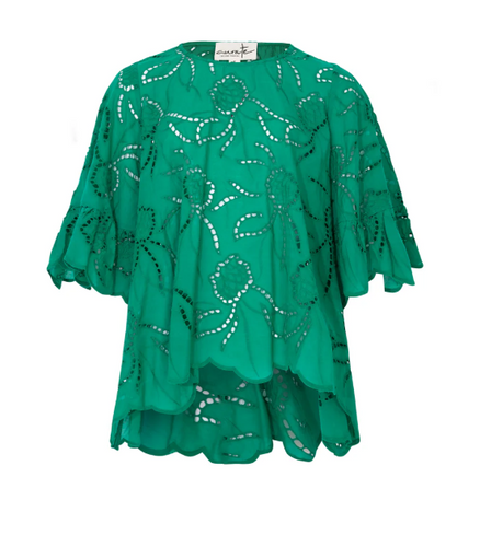 CURATE by Trelise Cooper - Border Control Top - GREEN