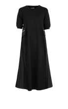 Load image into Gallery viewer, CURATE by Trelise Cooper - Cozy Couture Dress - BLACK/ STRIPE